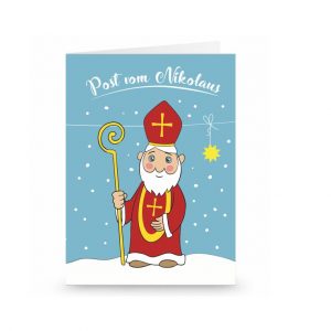 Post für Kinder Karte Nikolaus