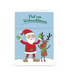 Post für Kinder Weihnachtspost Karte