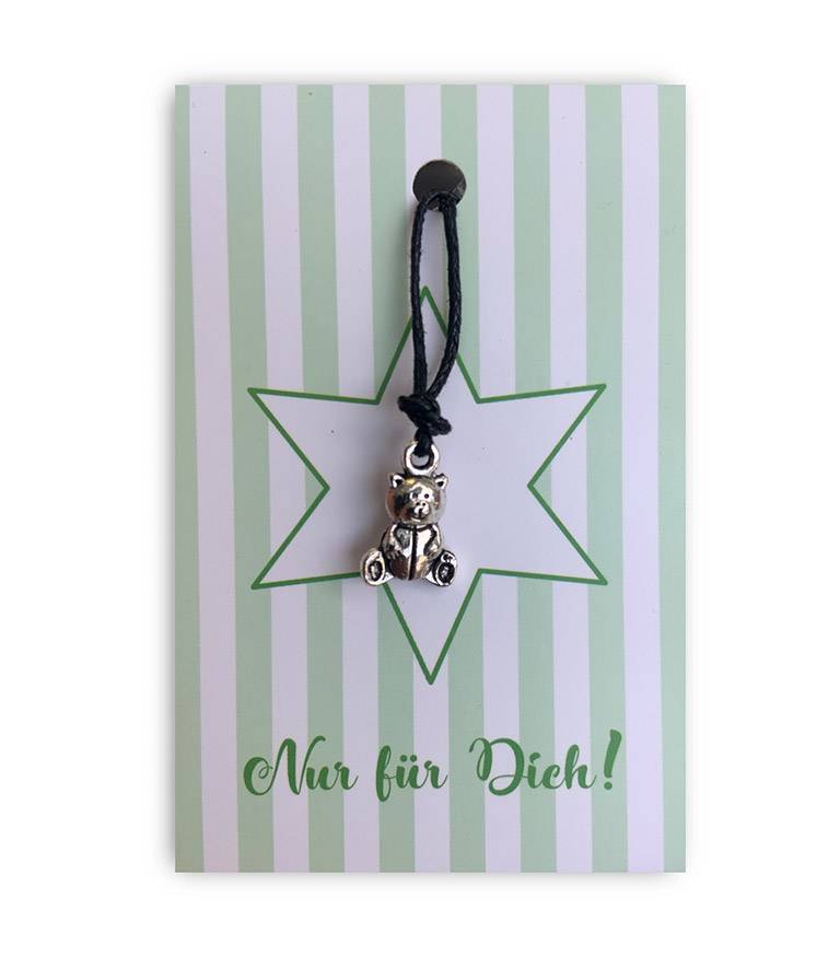 Armband Teddybär, 20 x 15 mm