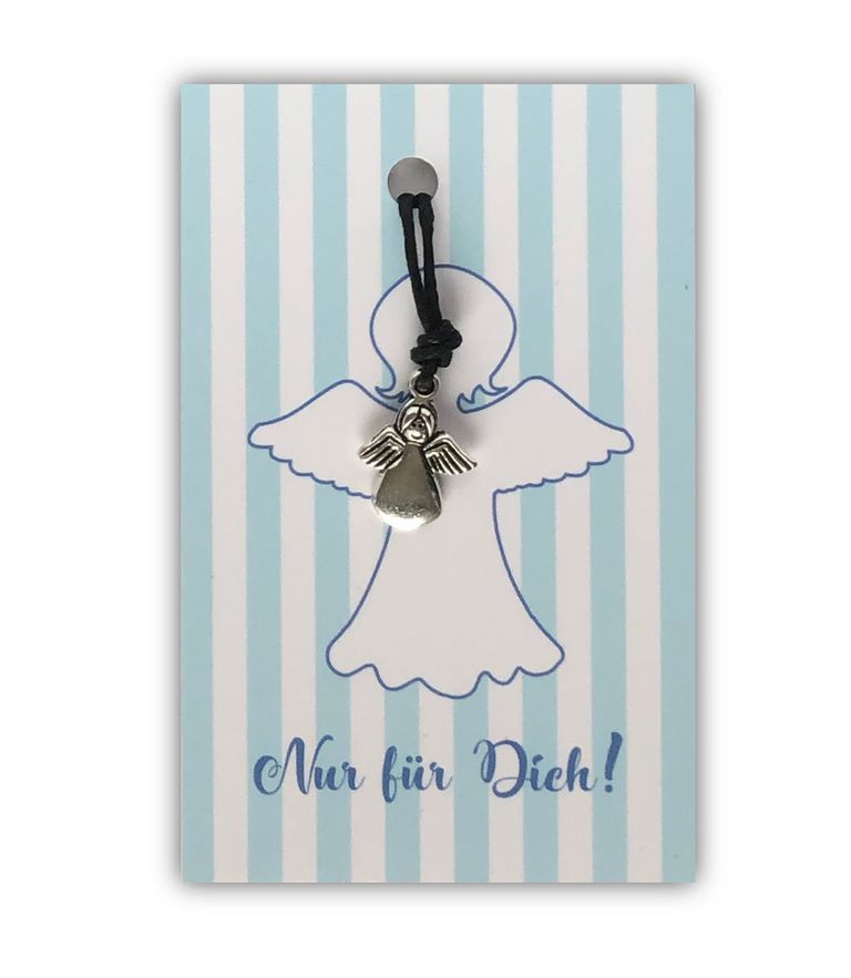 Armband Engel mit Gravur: Made for an Angel, 17 x 8 mm