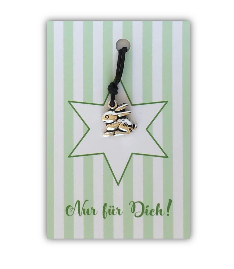 Armband Häschen, 15 x 13 mm