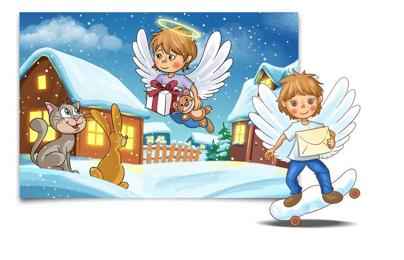 Christkind Deviantart Brief vom Christkind - Post für Kinder